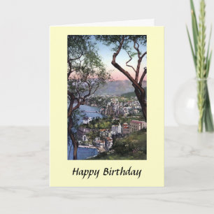 Birthday Card - Sorrento, Italy