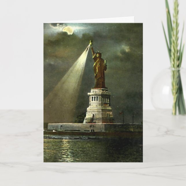 Birthday Card - Statue of Liberty (Front)