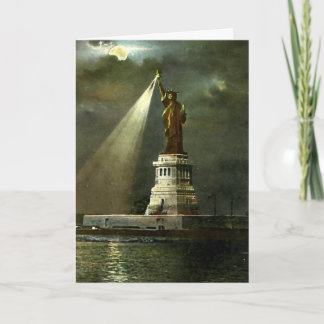 Birthday Card - Statue of Liberty