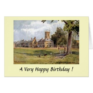 Birthday Card - Stow-on-the-Wold