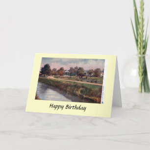 Birthday Card - Taunton, Somerset.