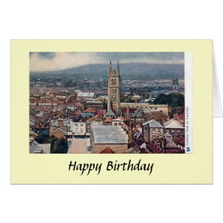 Birthday Card - Taunton, Somerset.