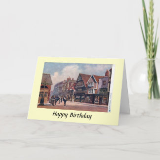 Birthday Card - Taunton, Somerset.