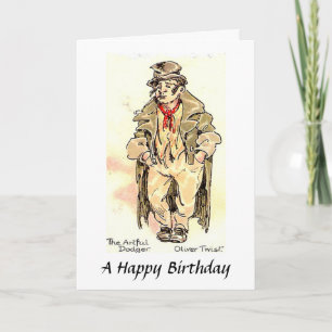 Birthday Card - The Artful Dodger