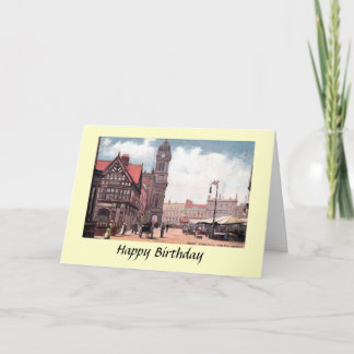 Birthday Card - Town Hall, Derby