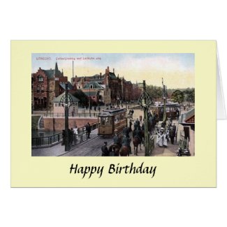 Birthday Card - Utrecht, Netherlands