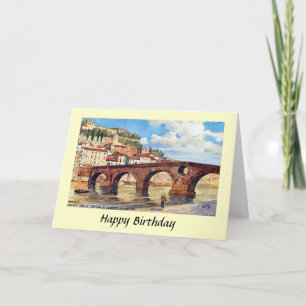 Birthday Card - Verona, Italy