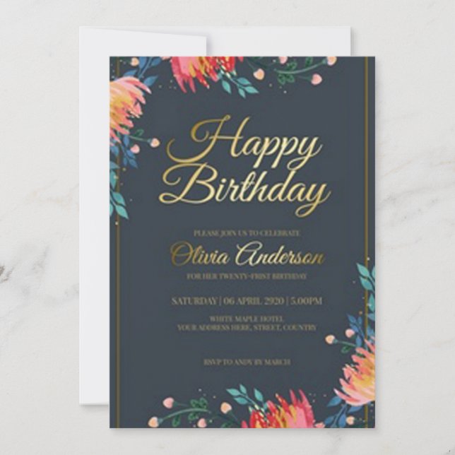 Birthday cards  (Front)