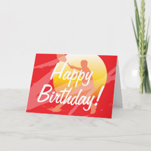 Birthday Cards for tennis players