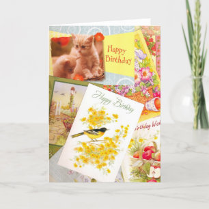 Birthday cards mix