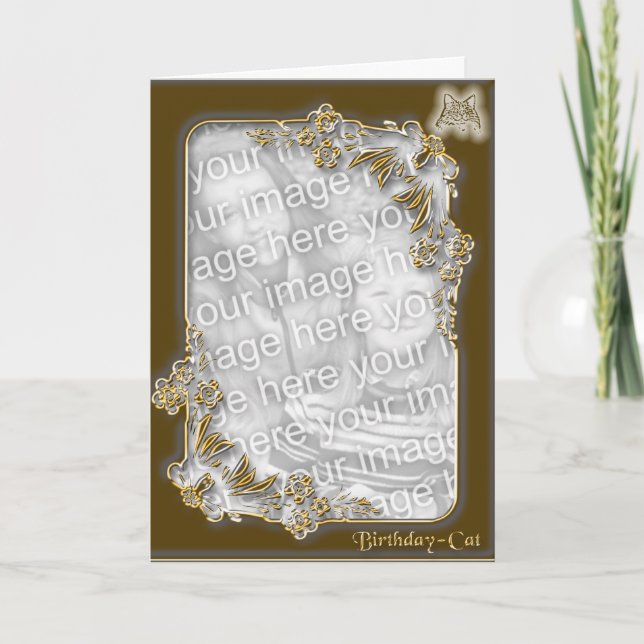 Birthday — Cat 2 Card (Front)