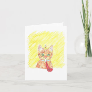 Birthday Cat Card