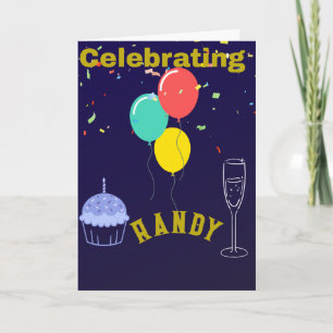 BIRTHDAY CELEBRATION CARD