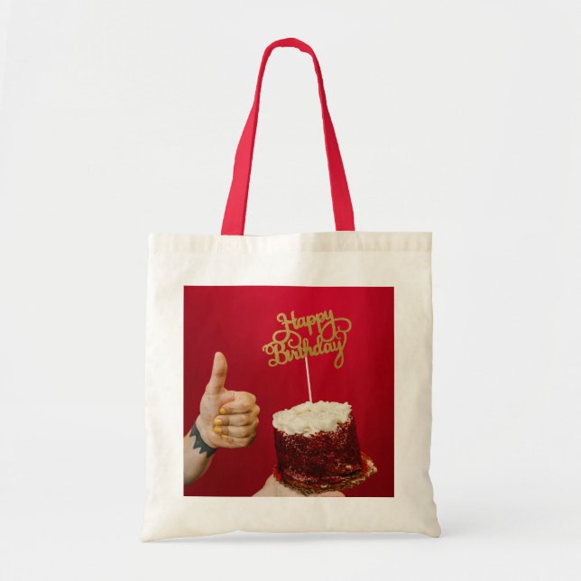 Birthday, Celebration, Gift, Party, Festive, Happy Tote Bag (Front)