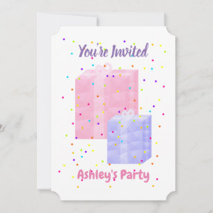 Birthday Celebration Invitation with Your Name