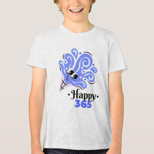 Birthday Celebration Party Cute 365 Year  Tri-Blend Shirt