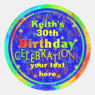 Birthday Celebration Stickers