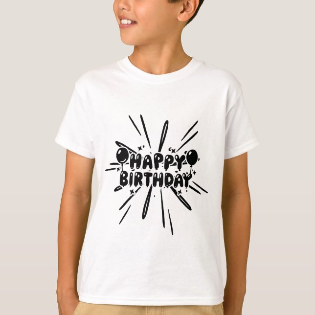  Birthday Celebration  T-Shirt (Front)