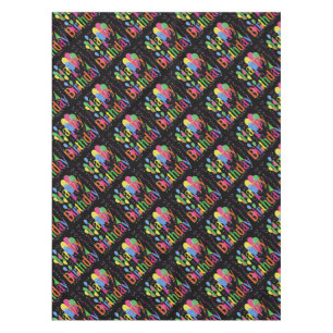 birthday-celebration tablecloth