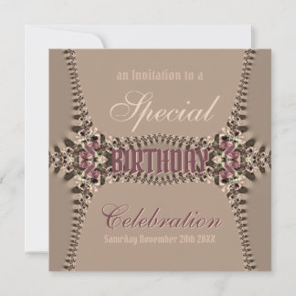 Birthday Celebrations Invitation