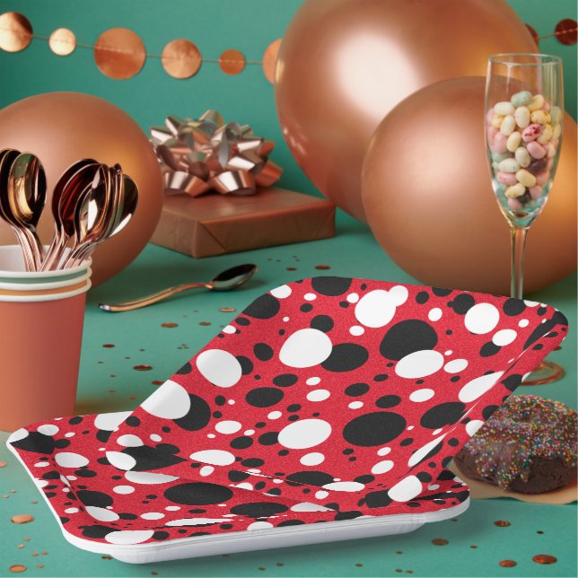 Birthday Celebrations Shower Mr & Mrs Mouse Party Paper Plate (Multi)