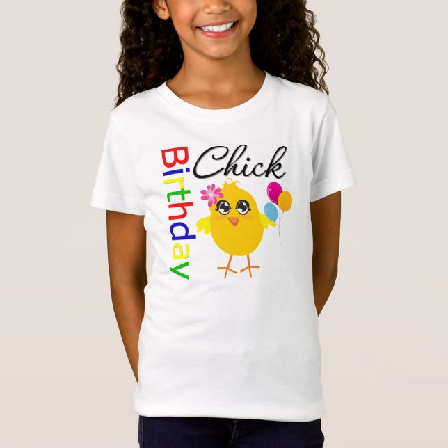 Birthday Chick T-Shirt (Front)
