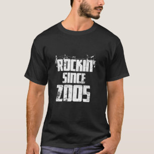 Birthday Classic Rock Since 2005 T-Shirt