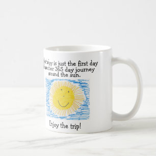 BIRTHDAY Coffee Mugs, 365 Journey around sun Mug