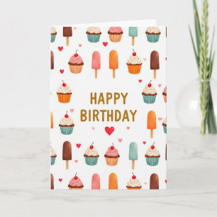 Birthday Confections Art Card