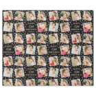 Birthday Confetti Custom Name Photo Collage Purple