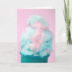 Birthday Cotton Candy Cone Card