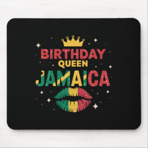 Birthday Crew Jamaica 2025 Sungles Girl Party Matc Mouse Mat