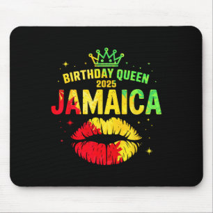 Birthday Crew Jamaica Trip 2025 Lips Bday Party Wo Mouse Mat