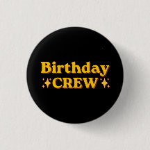 Birthday Crew Retro