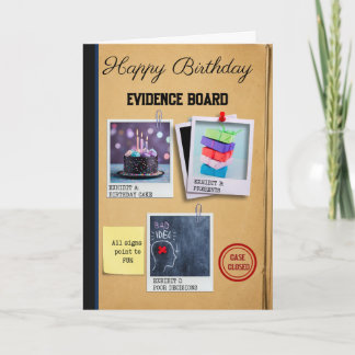 birthday crime fan card