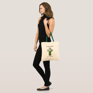 Birthday Cross Priest Personalised Tote Bag