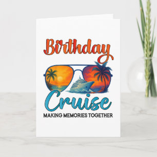 Birthday Cruise 2025 Family Birthday Cruise Groupe Card