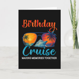 Birthday Cruise 2025 Family Birthday Cruise Groupe Card