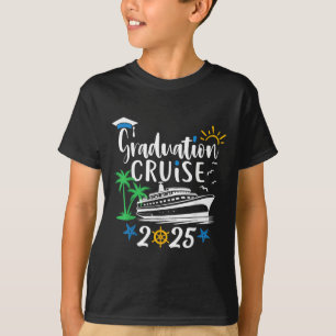 Birthday Cruise 2025 Ship Boat Family Summer Vacat T-Shirt