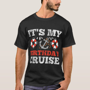 Birthday Cruise Cruising Boating Party T-Shirt