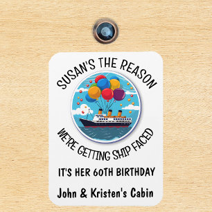 Birthday Cruise Funny Group Personalized  Magnet