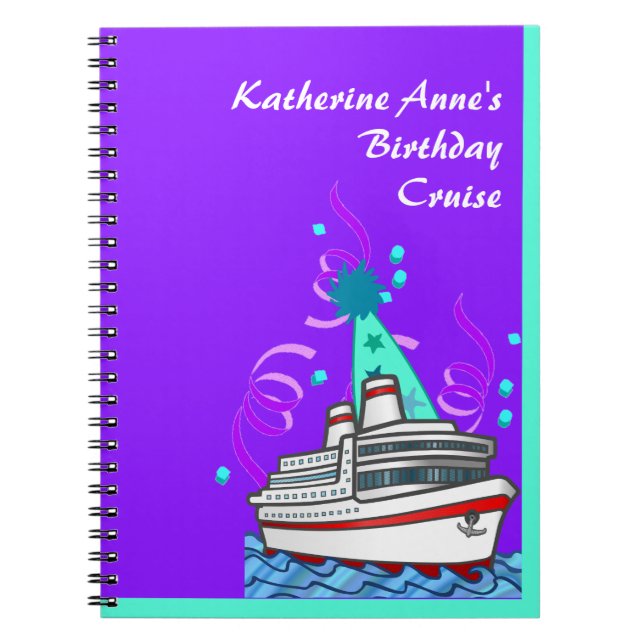 Birthday Cruise Journal (Front)