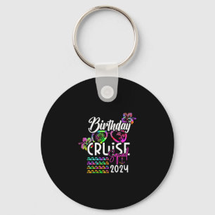 Birthday Cruise Squad 2024 Key Ring