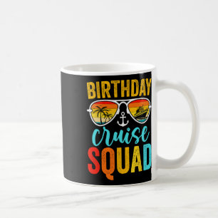 Birthday Cruise Squad 2025 Cruise Birthday Party V Coffee Mug