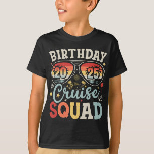 Birthday Cruise Squad 2025 Family Matching Boy T-Shirt