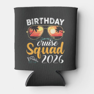 Birthday Cruise Squad 2026 Family Cruise Vacation Can Cooler
