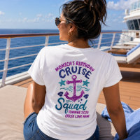 Birthday Cruise Squad Custom Friends Event