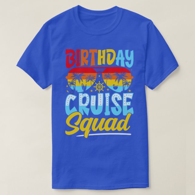 Birthday cruise squad T-Shirt (Design Front)