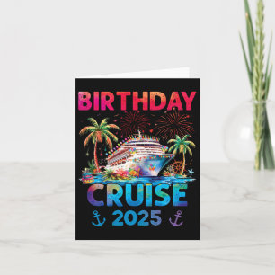 Birthday Cruise Trip Outfits 2025 Uni-adults And K Card