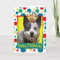 Birthday Cupcake - Australian Cattle Dog